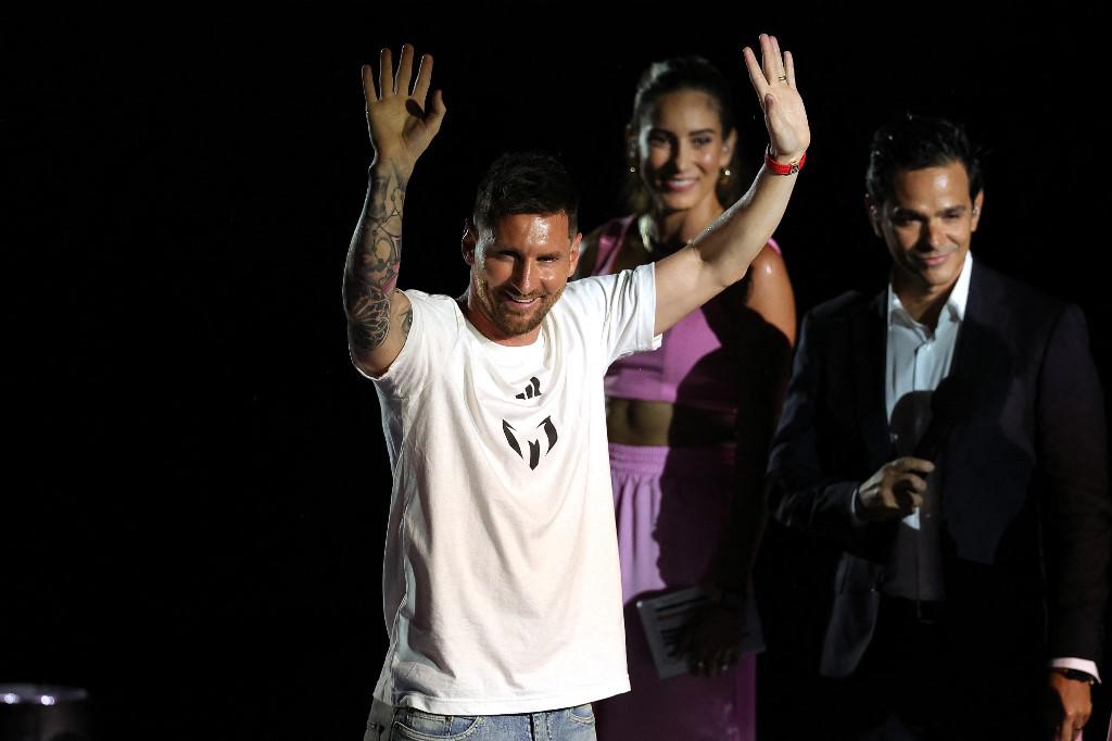 Así fue el reencuentro de Messi con Busquets en el Inter Miami; Antonela levanta suspiros y el cálido saludo con Beckham