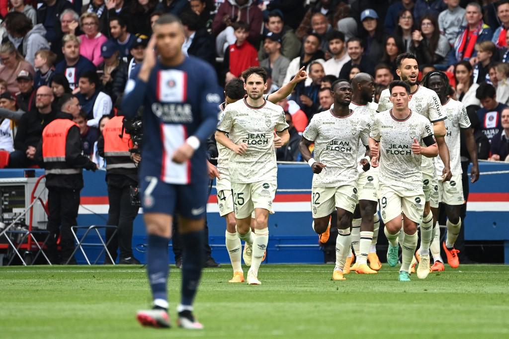 Otra derrota: PSG volvió a caer en casa contra el Lorient y fue abucheado por los aficionados en la Ligue 1