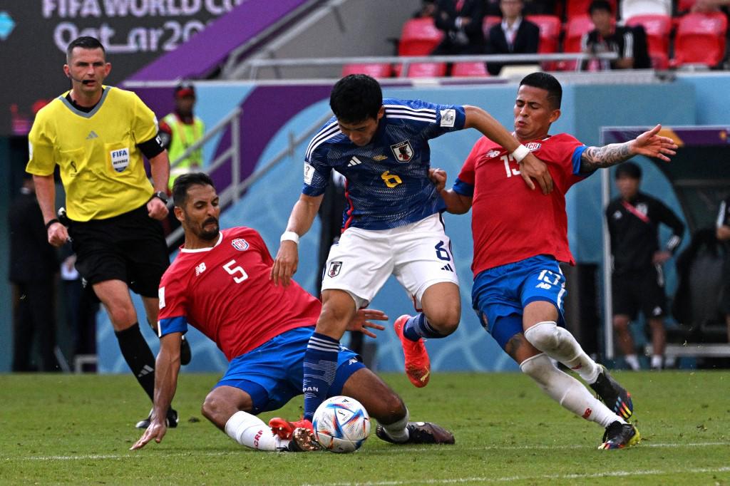 El golazo de Fuller, así festejaron los jugadores de Costa Rica tras vencer a Japón en el Mundial y los asiáticos hundidos