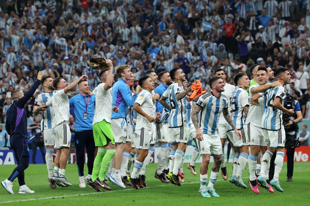 El festejo de Argentina y un Modric destruido; los brasileños que fueron a ver el show de Messi y la euforia de Antonela
