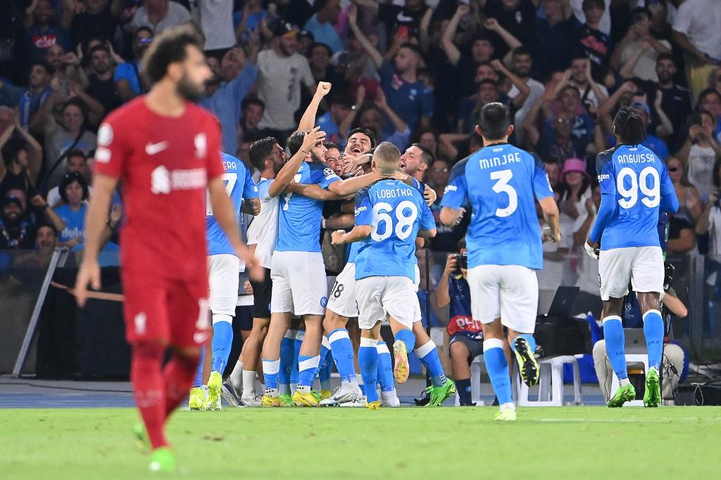 ¡Aplastaron a los Reds! Napoli castiga al Liverpool con goleada en el arranque de la Champions League