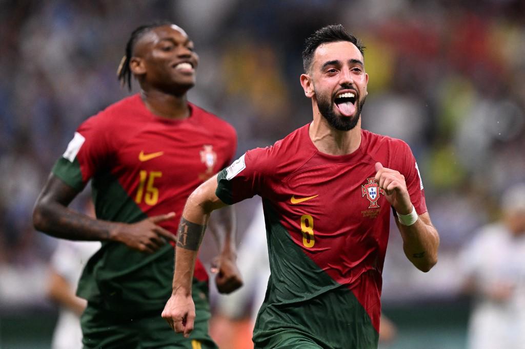 ¡Portugal, con doblete de Bruno Fernandes, supera con autoridad a Uruguay y clasifica a octavos en Qatar 2022!