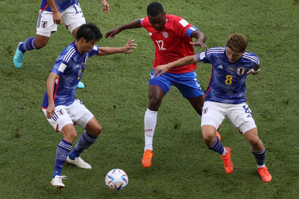 El golazo de Fuller, así festejaron los jugadores de Costa Rica tras vencer a Japón en el Mundial y los asiáticos hundidos
