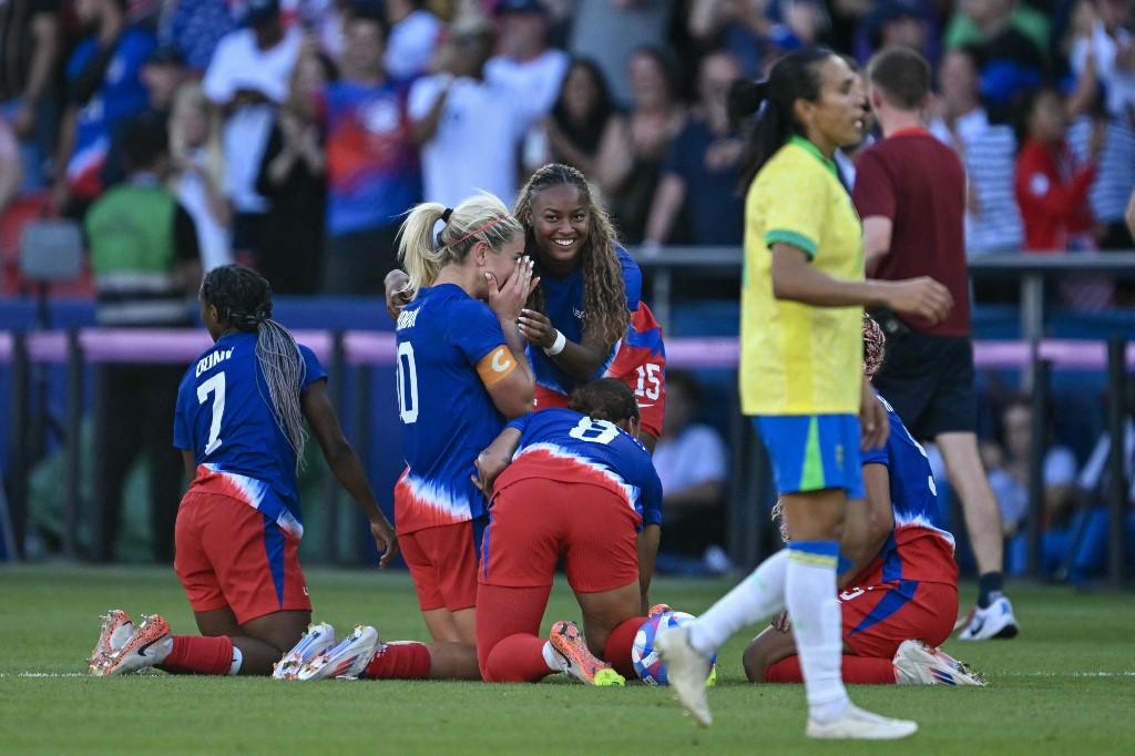 El triste adiós de Marta con Brasil y así festejó Tom Cruise el oro de Estados Unidos en los Juegos Olímpicos de París 2024