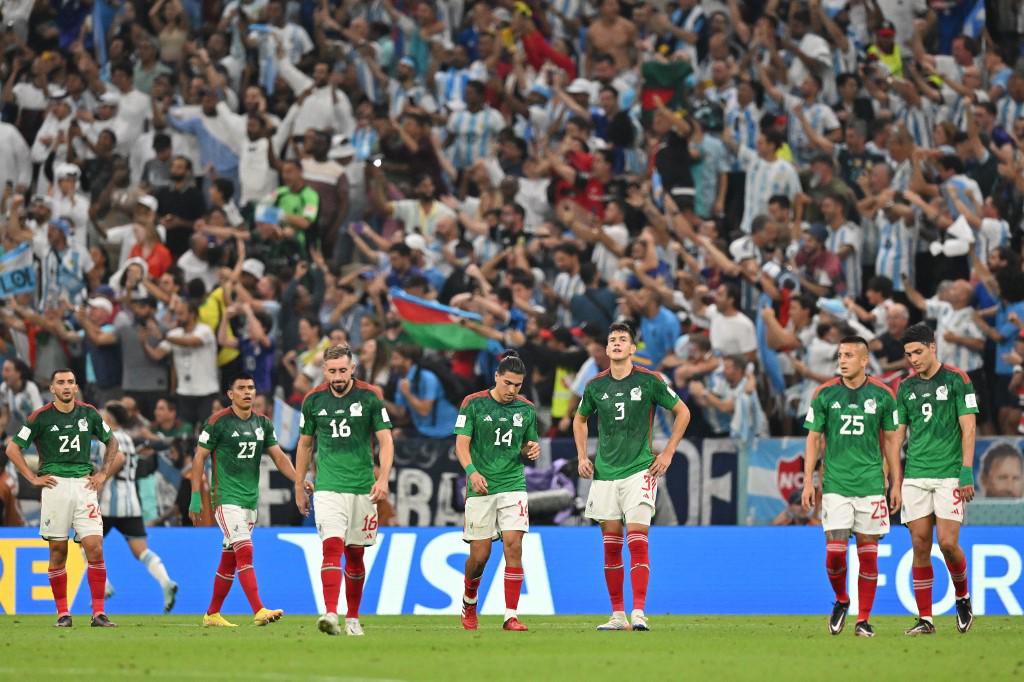El dolor de los mexicanos y el festejo de Messi por el triunfo de Argentina en el Mundial; así fue captada Antonela Roccuzzo en el estadio