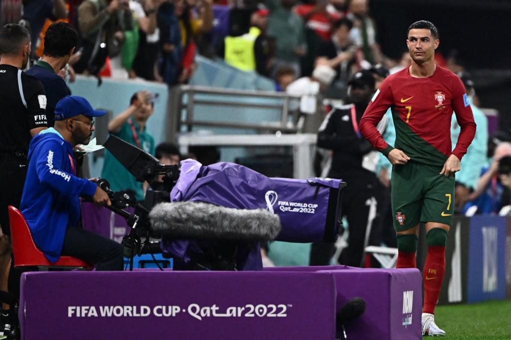 El polémico gesto de Cristiano Ronaldo tras la clasificación de Portugal y Georgina Rodríguez enamora en Qatar