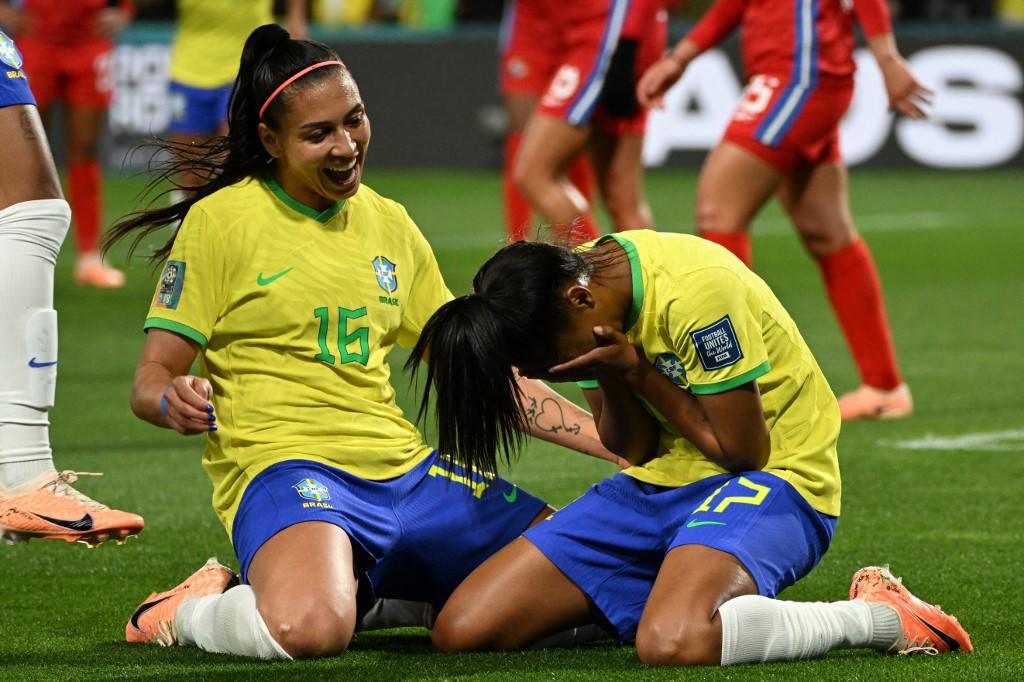 Ary Borges disputa su primer Mundial Femenino y marcó un hat-trick para Brasil.