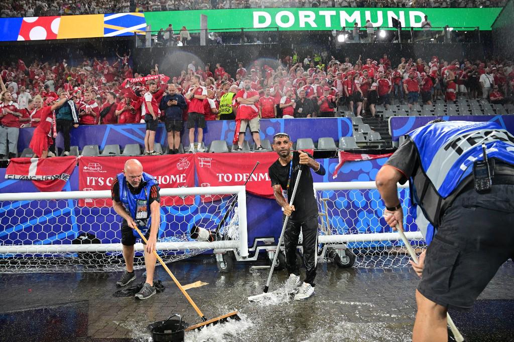 Eurocopa 2024: Alemania cortó una “racha terrorífica” y la fiesta bajo una tormenta eléctrica que había suspendido el partido