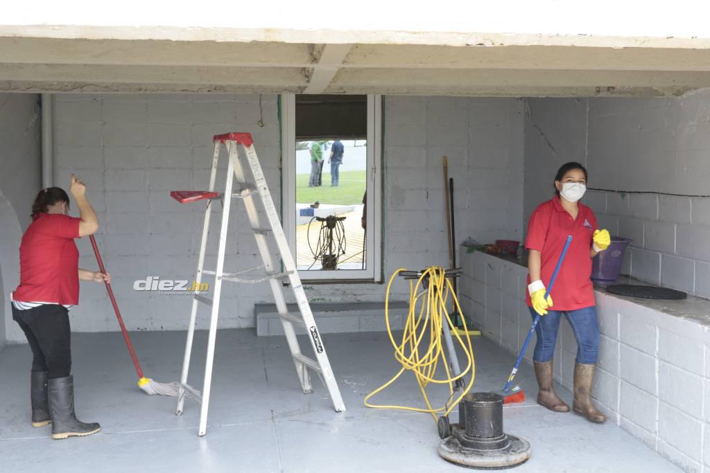 La metamorfosis del Estadio Morazán antes del Premundial: remodelan camerinos, instalan VAR y reducen la cancha