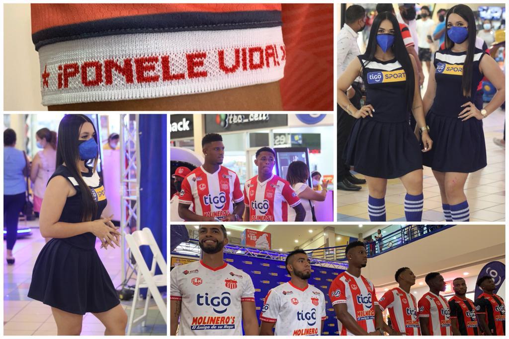Premios, novedades, y bellas modelos en la presentación del nuevo uniforme del Vida en La Ceiba