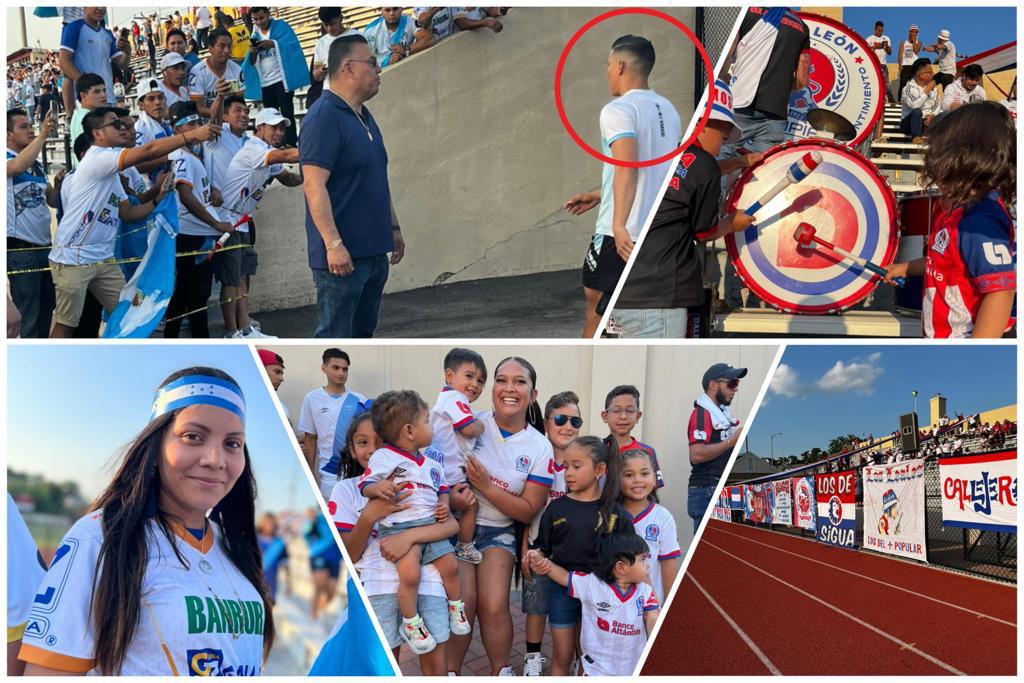 Alegría y ambiente inigualable entre hinchas de Olimpia en New Jersey; Kevin López aclamado por autógrafos en Comunicaciones