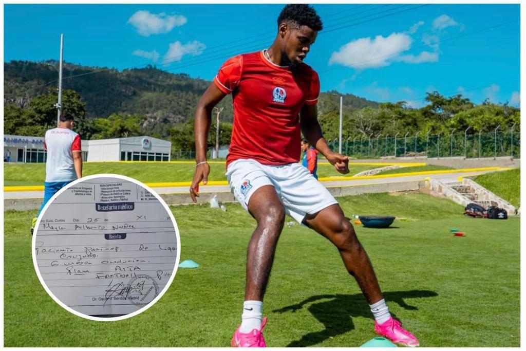 Maylor Núñez se reporta listo para enfrentar al Vida en semifinales tras recibir su alta médica