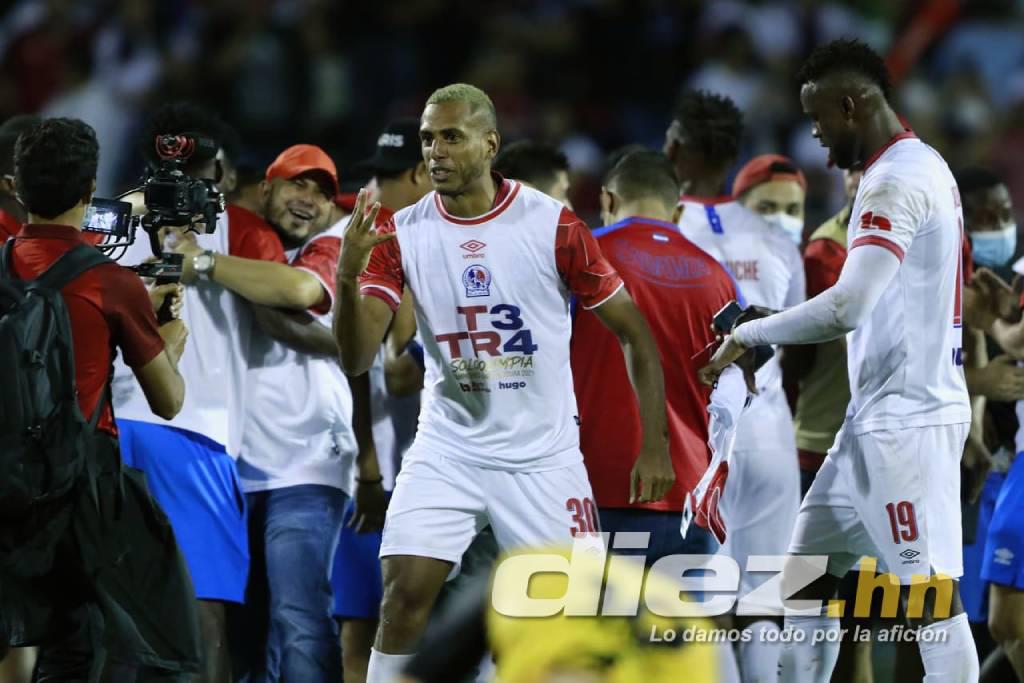 Olimpia tetracampeón: las imágenes imperdibles de la celebración tras vencer a Real España en el Estadio Morazán