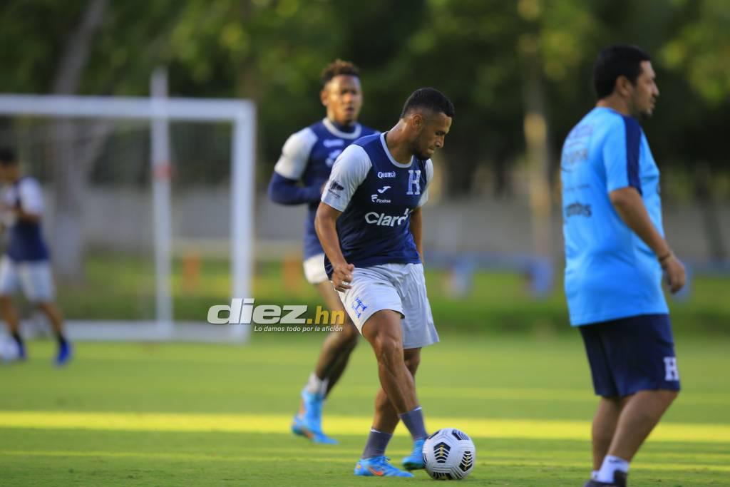 Nuevos rostros y mucho compromiso: así fue el primer día de entrenamiento de Honduras previo al cierre de la octagonal