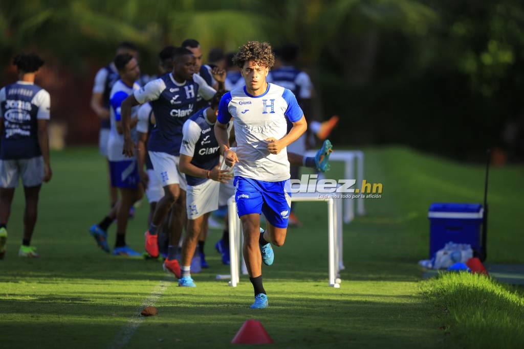 Nuevos rostros y mucho compromiso: así fue el primer día de entrenamiento de Honduras previo al cierre de la octagonal