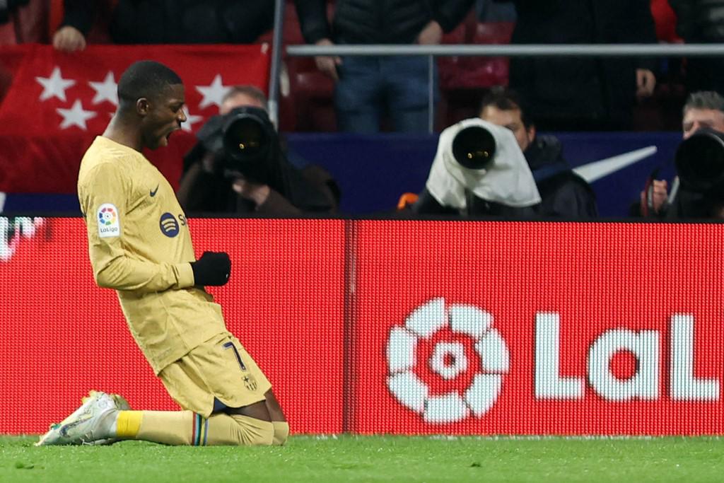 Dembélé suma cuatro goles y cinco asistencias en esta temporada con el Barcelona.