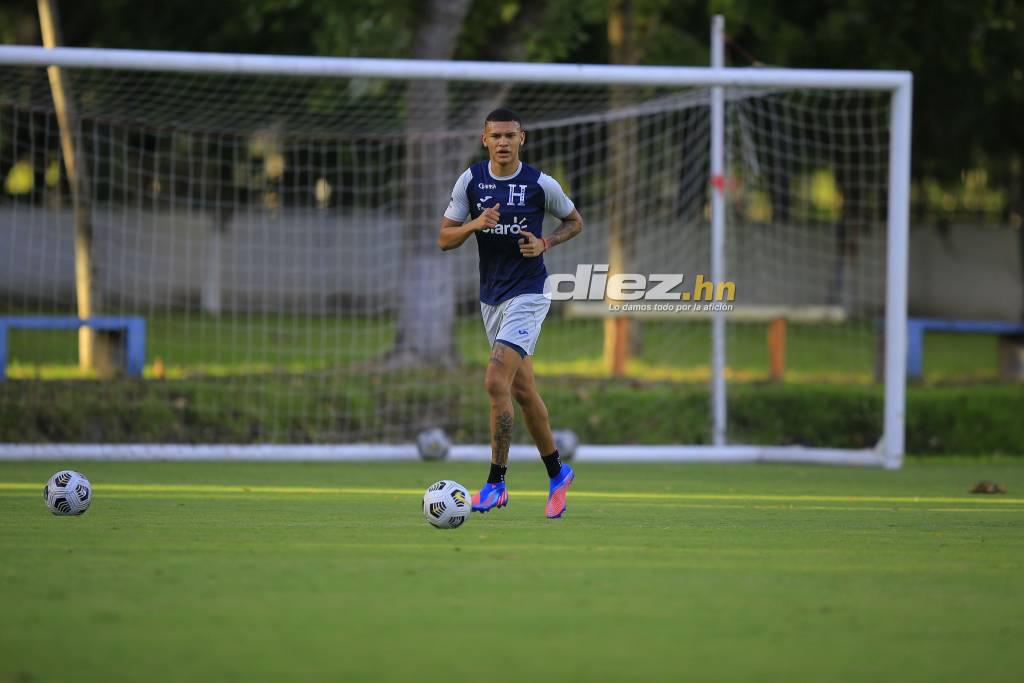 Nuevos rostros y mucho compromiso: así fue el primer día de entrenamiento de Honduras previo al cierre de la octagonal