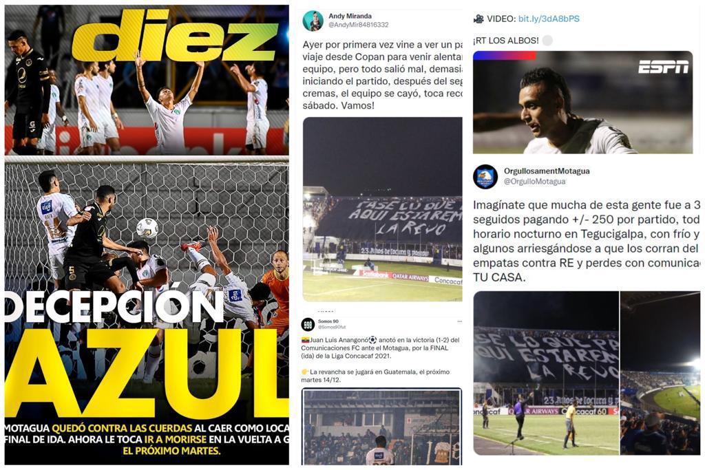 Lo que dicen en redes sobre la derrota de Motagua ante Comunicaciones: “Esta afición no merece estos jugadores”