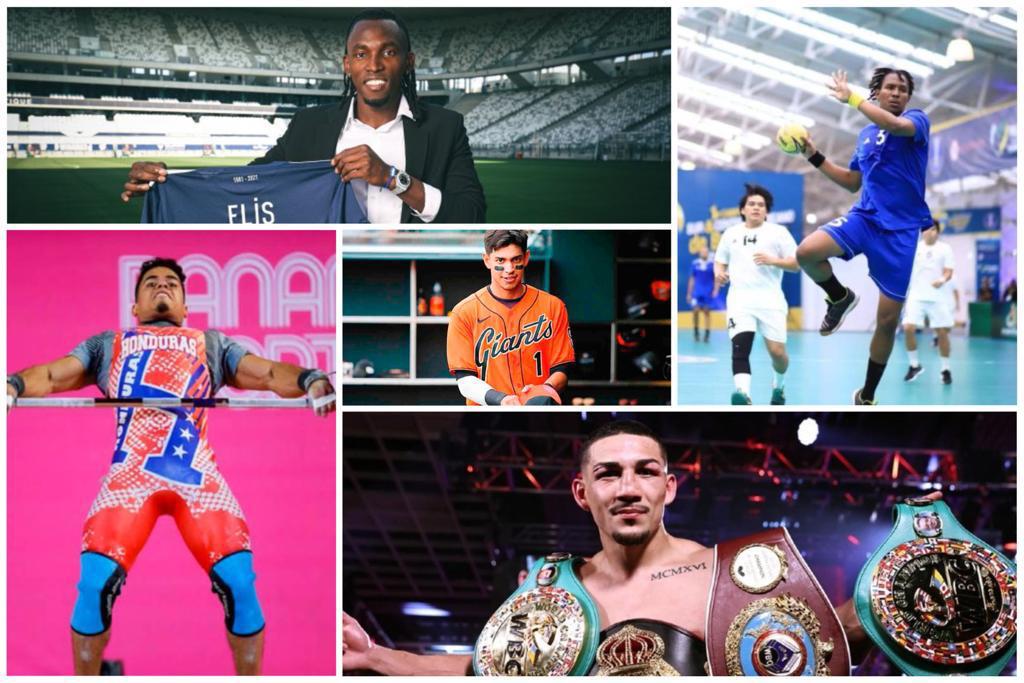 Los deportistas más destacados de Honduras en los últimos años: Mauricio Dubón, Kevin Mejía, Teófimo y Alberth Elis