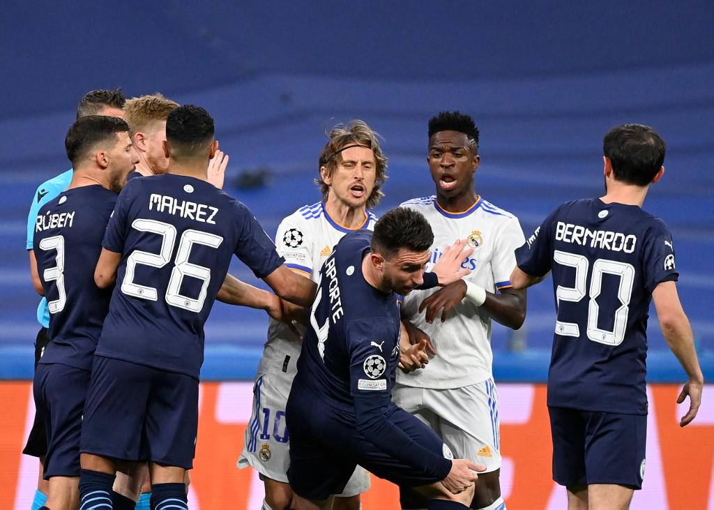 Modric fue golpeado, la reacción de Guardiola tras la épica remontada del Real Madrid y los jugadores del City abatidos