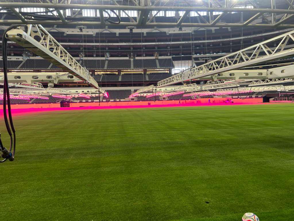 DIEZ estuvo presente: así luce el estadio de Arlington, Texas, para el Mundial 2026