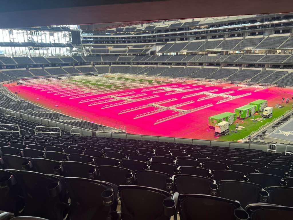 DIEZ estuvo presente: así luce el estadio de Arlington, Texas, para el Mundial 2026
