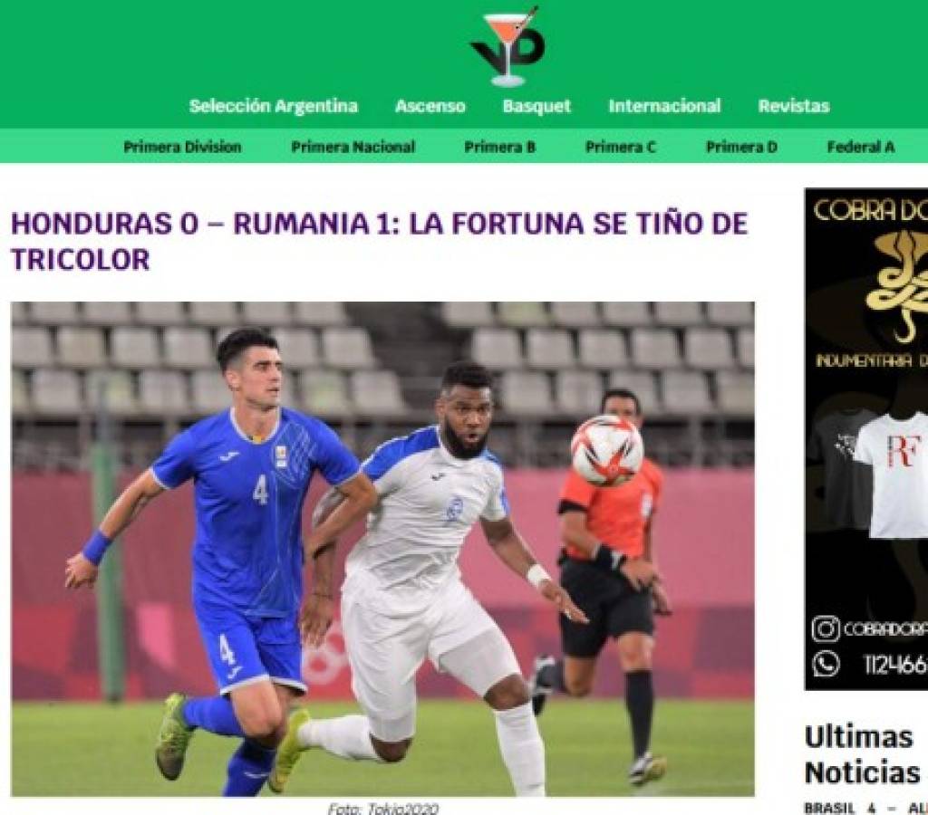 'Falta de puntería e infortunio': Lo que dice la prensa tras la derrota de Honduras ante Rumania