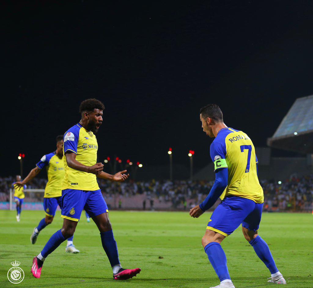 Cristiano Ronaldo celebró con todo sus goles con el Al Nassr, el portugués ya se comienza a divertir en Arabia.