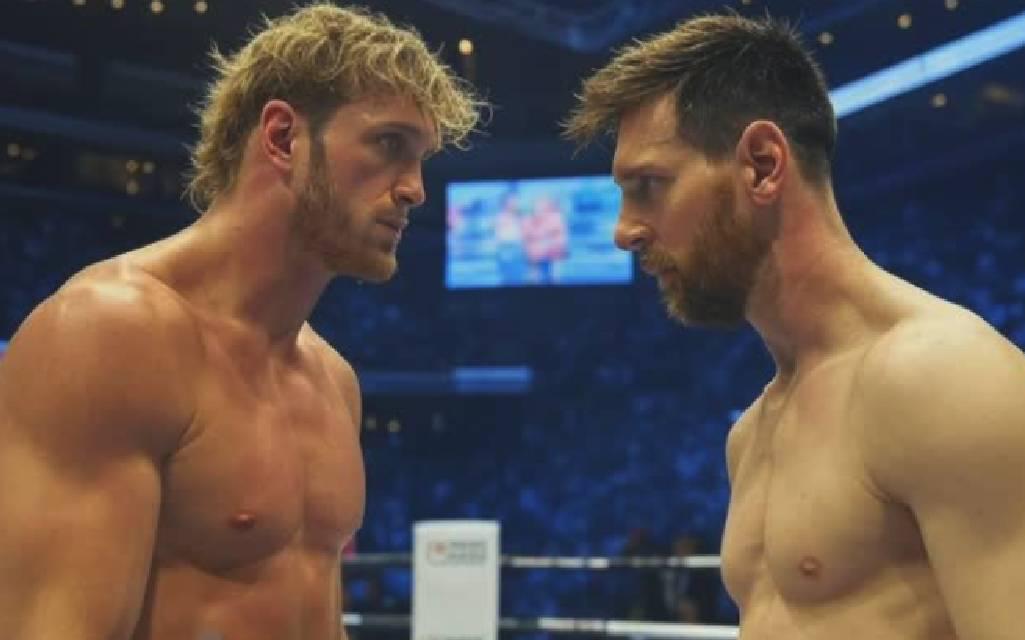 “Te veo en el ring, hermano”: Logan Paul apuntó contra Messi y lo desafía a una pelea por este insólito motivo