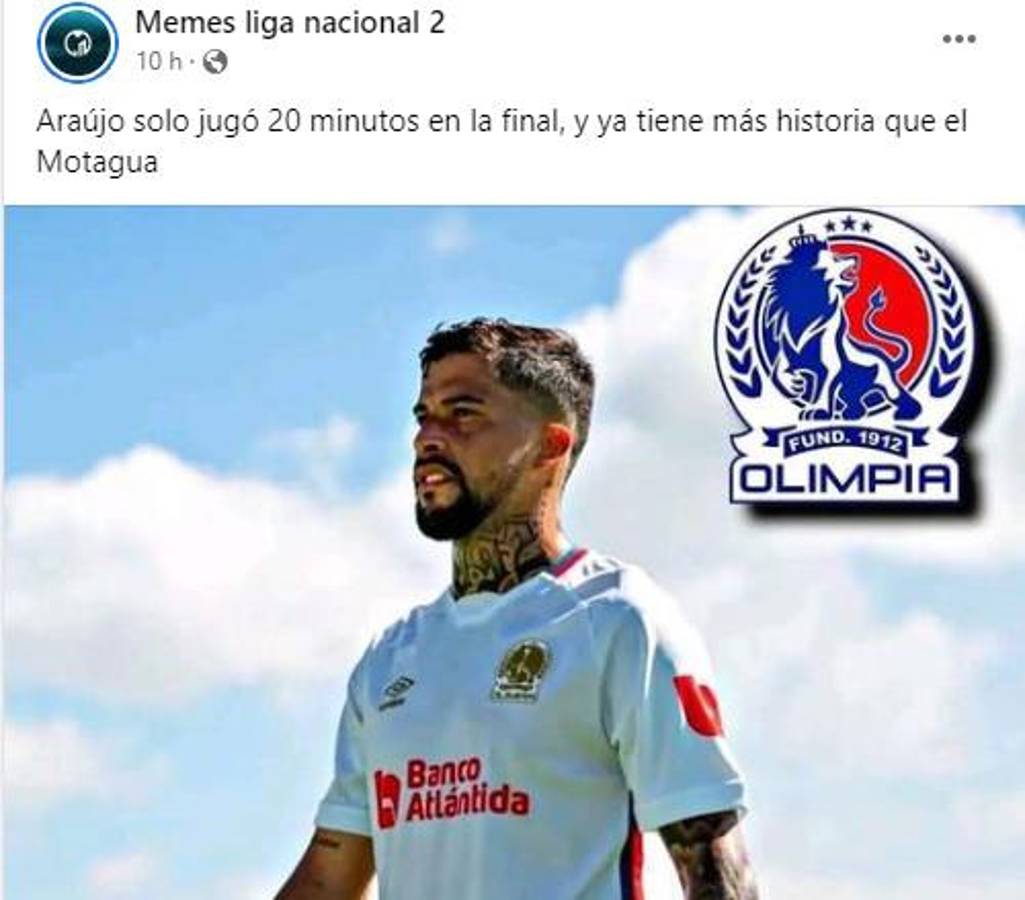 Los memes del título de Olimpia en la Liga Concacaf donde hacen pedazos al Motagua