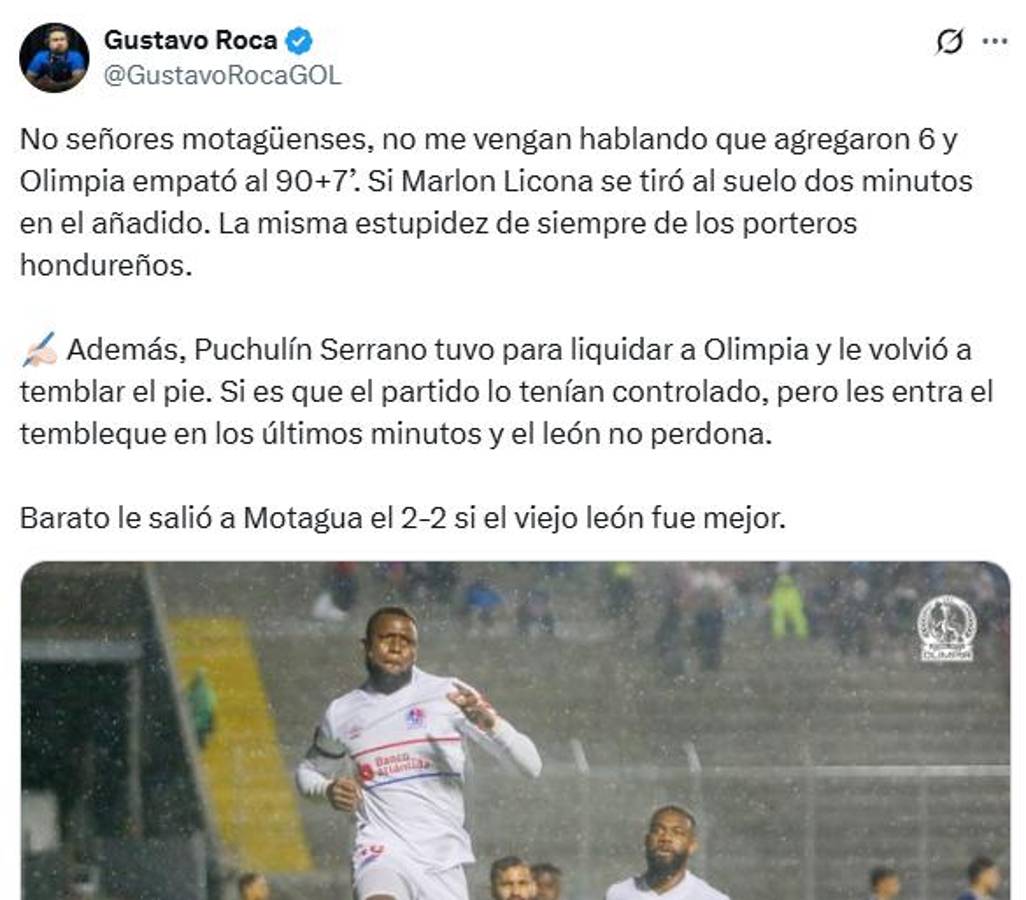 Motagua se dejó empatar de Olimpia en polémico clásico y lo que dice la prensa: Les entra el tembleque; increíble lo del árbitro