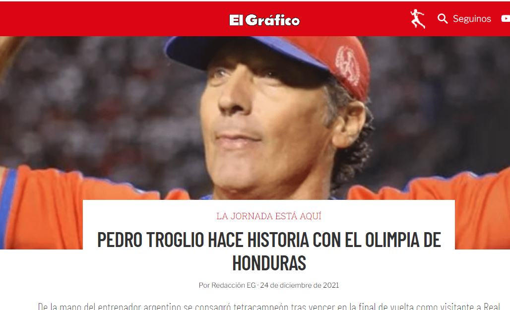 En Sudamérica y México se rinden ante Pedro Troglio por el tetracampeonato que ganó con Olimpia y lo piden en Argentina