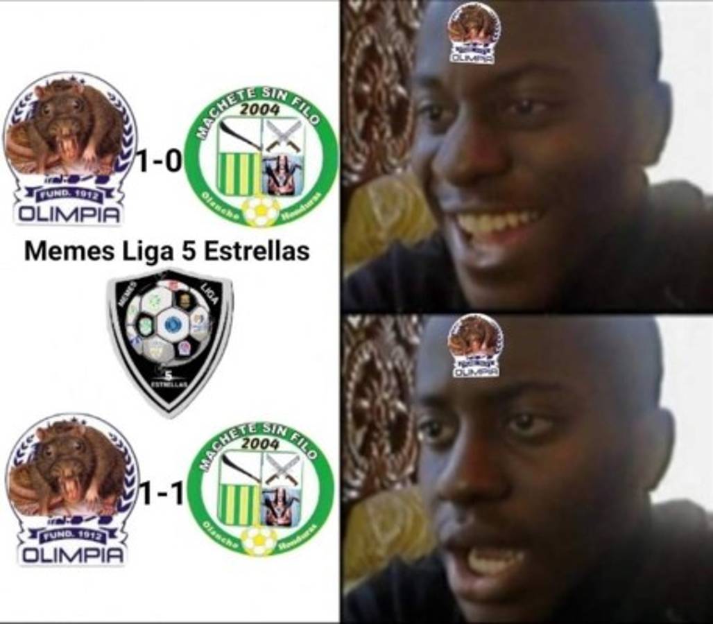 Los crueles memes contra Marathón y Olimpia tras la jornada de Liga Nacional