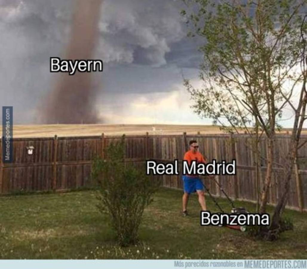 Barcelonistas y Benzema, los blancos perfectos de los memes tras el Madrid-Bayern