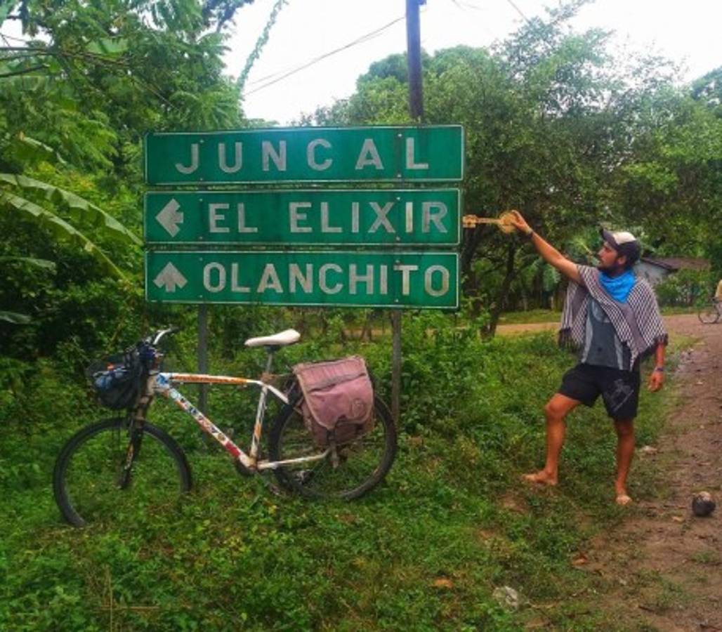Así es América, la bicicleta que le robaron a Tabaré Alonso en Honduras