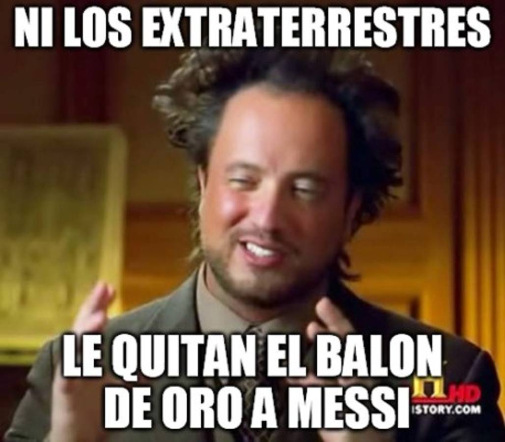 MEMES: Humor en las redes y ponen a Messi como el ganador del Balón de Oro