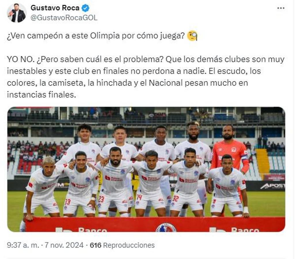 Así reaccionó la prensa hondureña al liderato de Olimpia y caída de Real España: el posteo de ESPN y del propio club albo