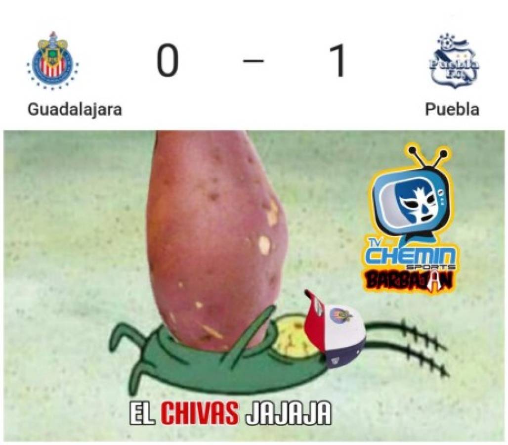 Liga MX: Los memes destrozan en redes sociales a Chivas tras perder contra el Puebla