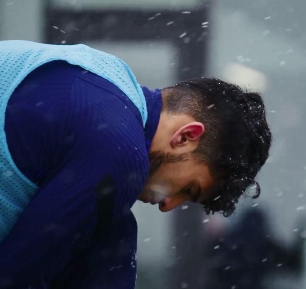 Como pingüinos bajo la nieve, así se entrena Estados Unidos en el congelado Columbus previo a las eliminatorias