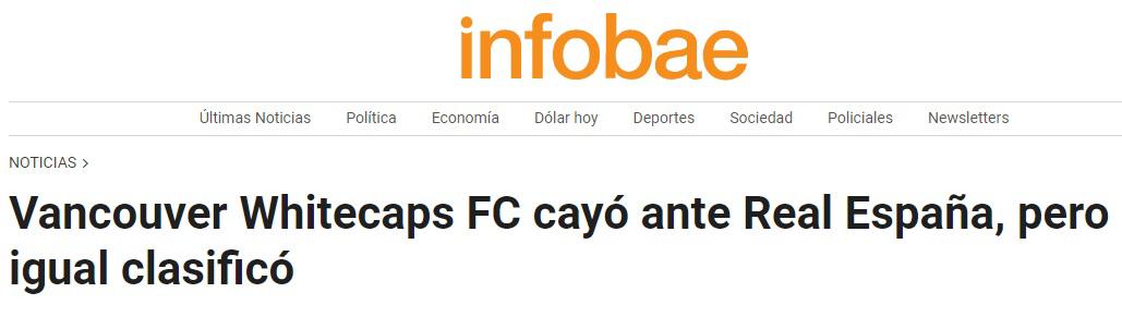 “Cierre con dignidad”: Prensa hondureña e internacional reaccionaron al triunfo del Real España en Concacaf