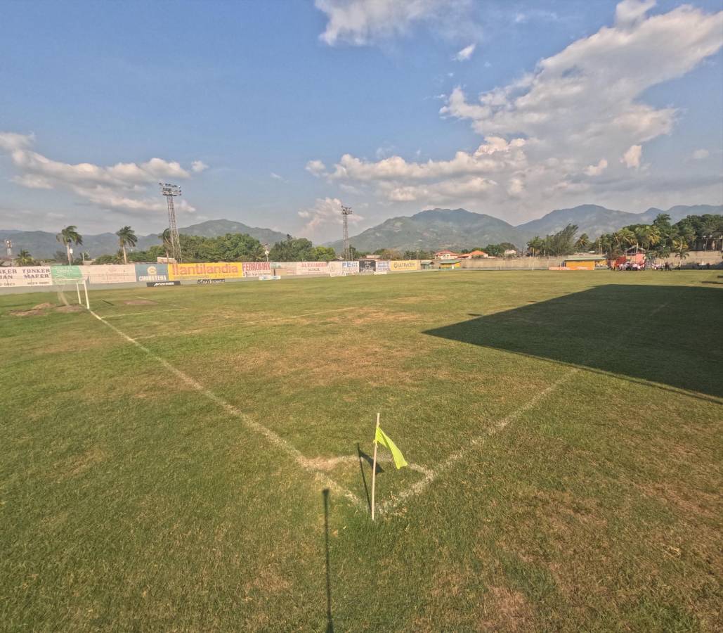 ¡Tendrá nueva cara! Condepor anunció cambio total en el césped de estadio que vio acción en primera división de Honduras