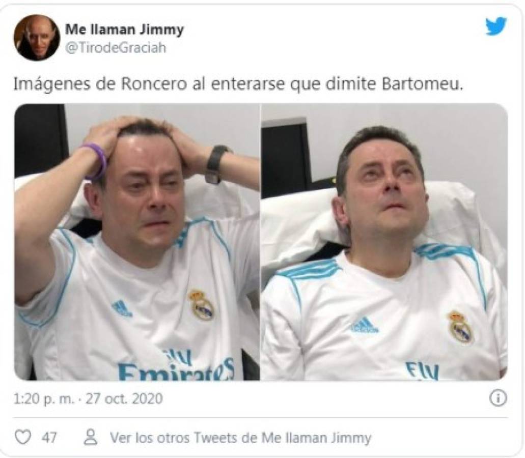 Messi y el Barcelona celebran: Los crueles memes de la renuncia de Bartomeu como presidente
