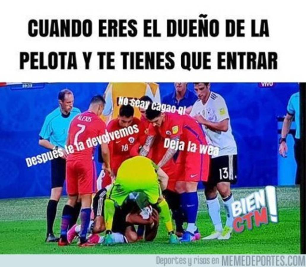¡Hasta Messi! Los divertidos memes que dejó la final entre Chile y Alemania