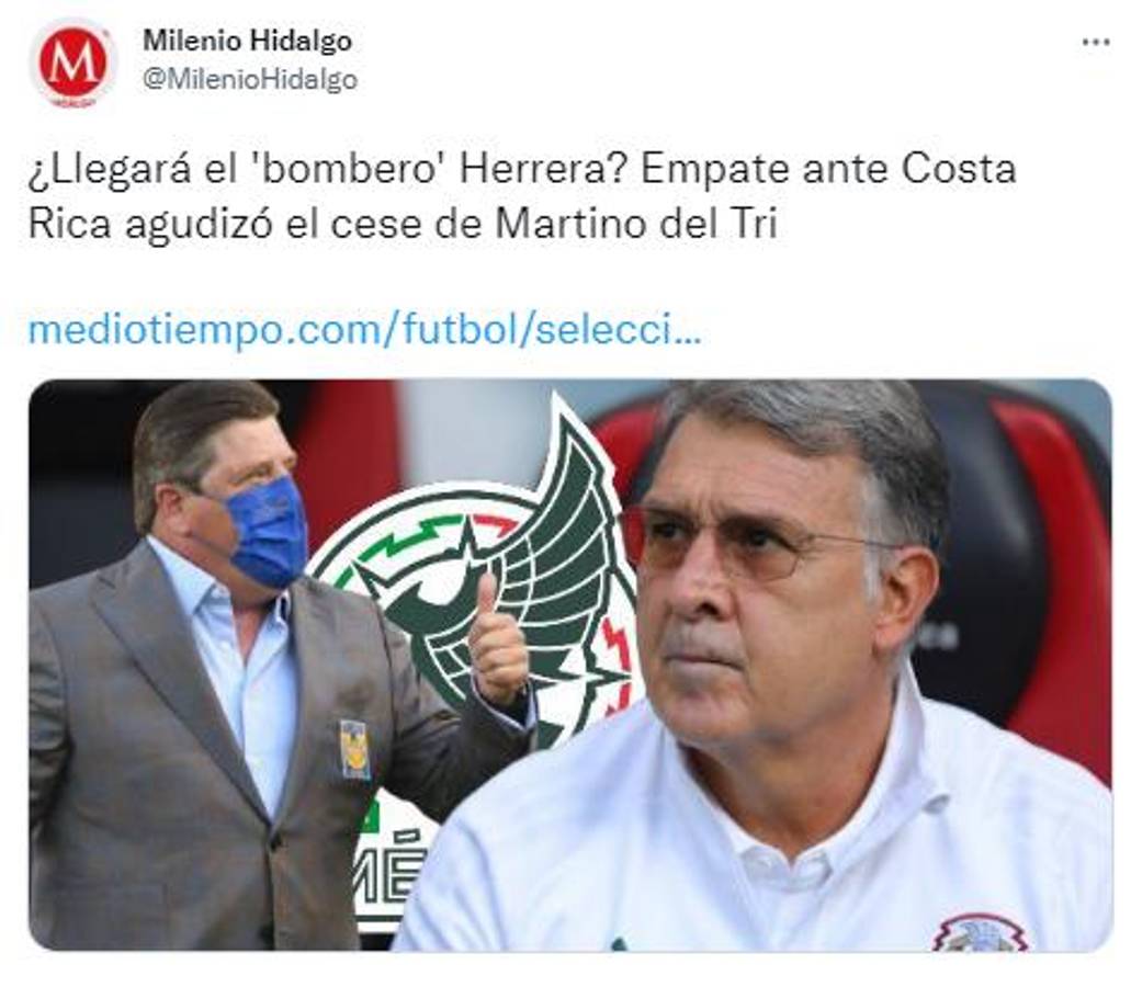 Crisis en México: Solicitan regreso de “Chicharito” Hernández, quieren al “Tata” Martino fuera y que este sea su relevo