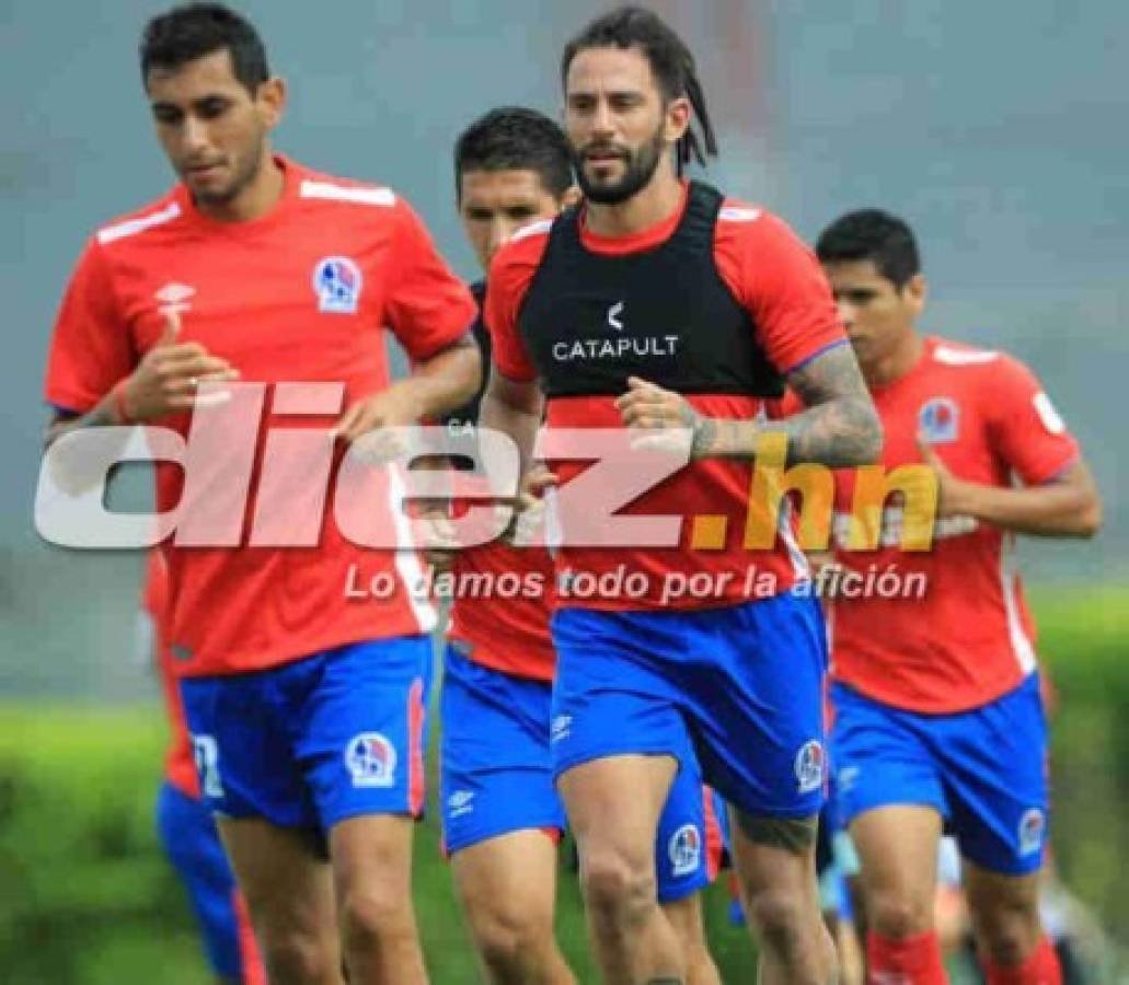 EN FOTOS: Risas, novatos y entrega, así fue el entreno del Olimpia