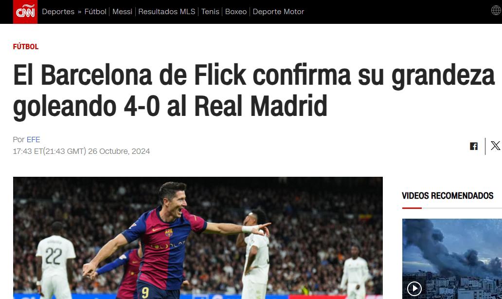 Prensa reacciona por la paliza del Barcelona ante Real Madrid: “Ridículo histórico de Mbappé; por esto somos los mejores del mundo”