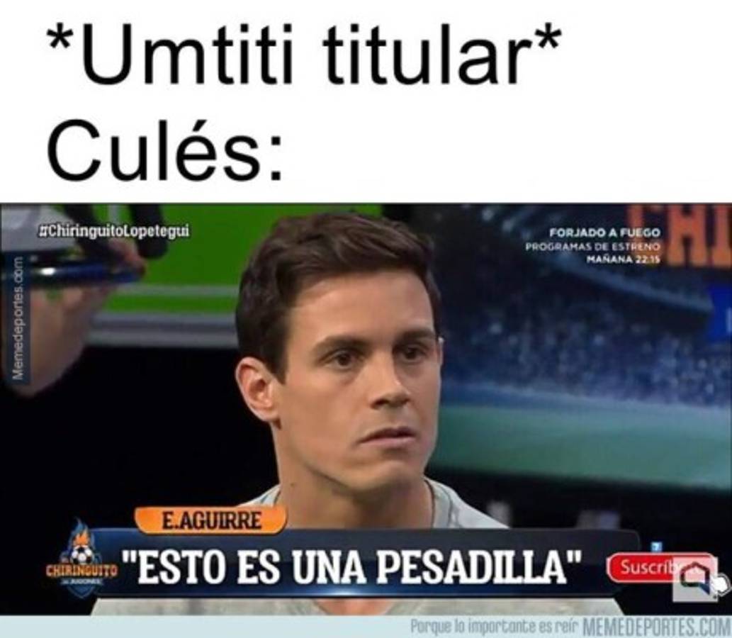 Messi, Umtiti y el Barcelona protagonistas de los memes tras el sufrido pase a semis de Copa del Rey   