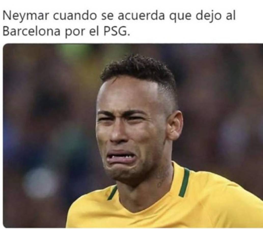 Los memes no perdonan a Mbappé ni a Neymar tras la eliminación del PSG en la Champions