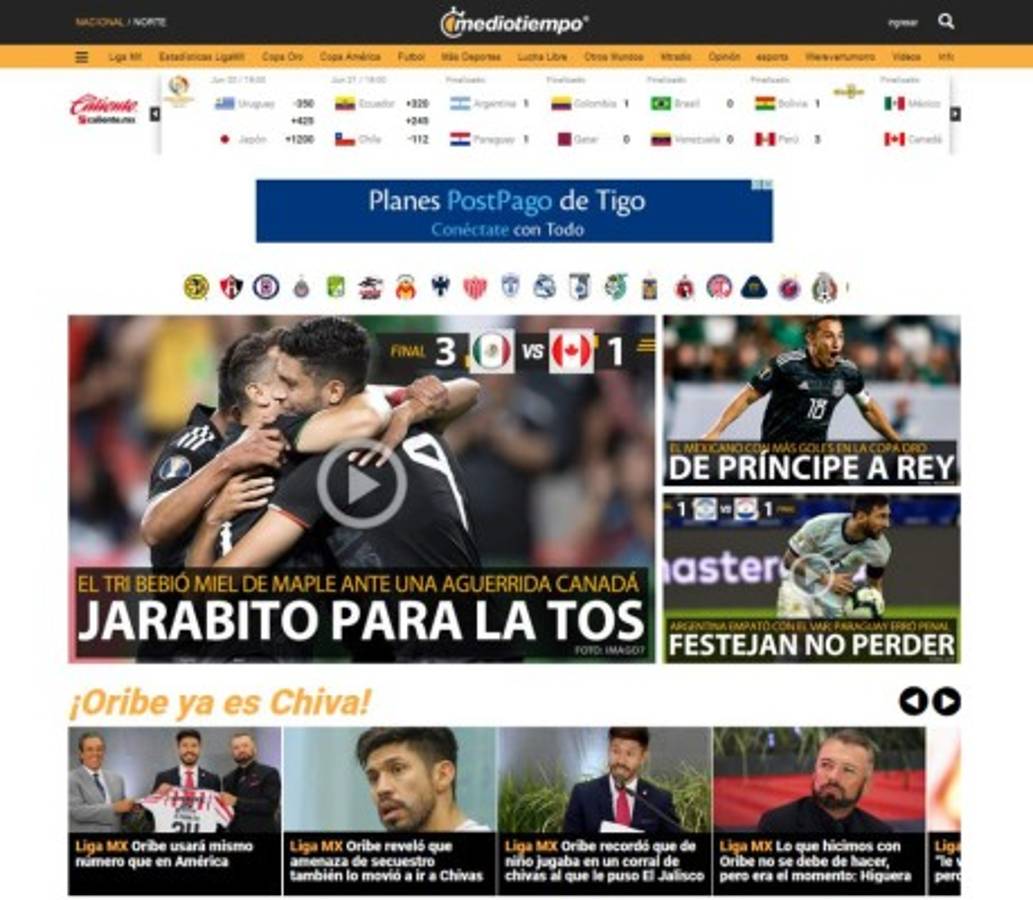 Implacable y exhibición: Lo que dice la prensa de México tras triunfo sobre Canadá