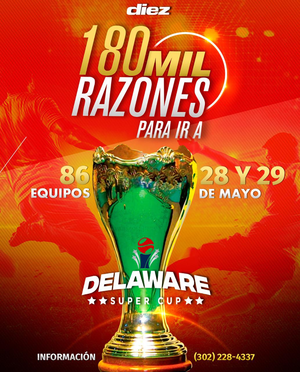 10 cosas que debes saber de la Delaware Super Cup 2022: Rifa de carro, 180 mil dólares en premios y muchos jugadores de Honduras